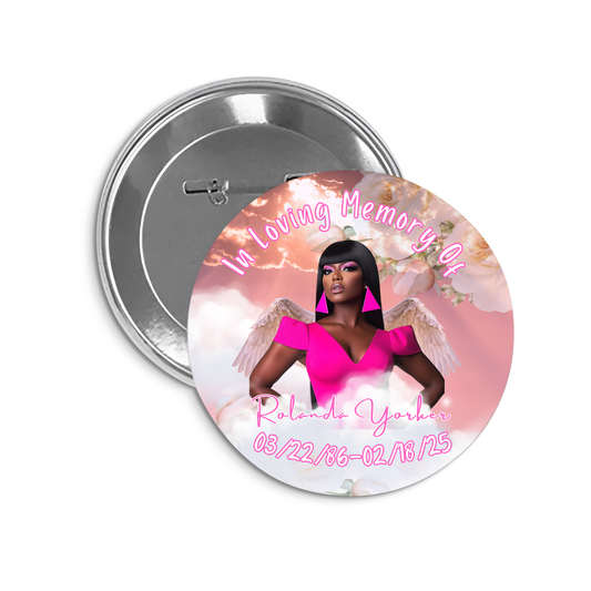 Personalized Memorial Button