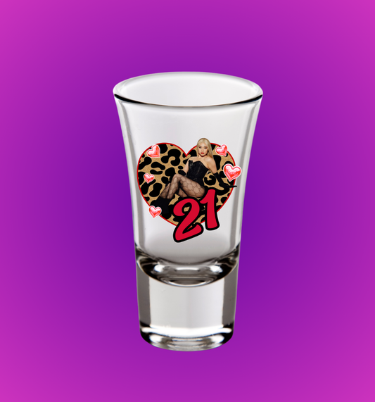 Personalized shot glasses