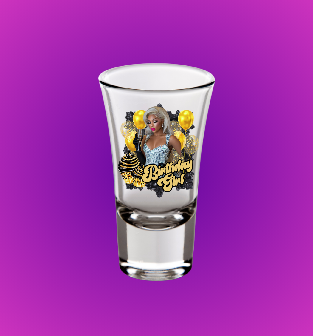 Personalized shot glasses