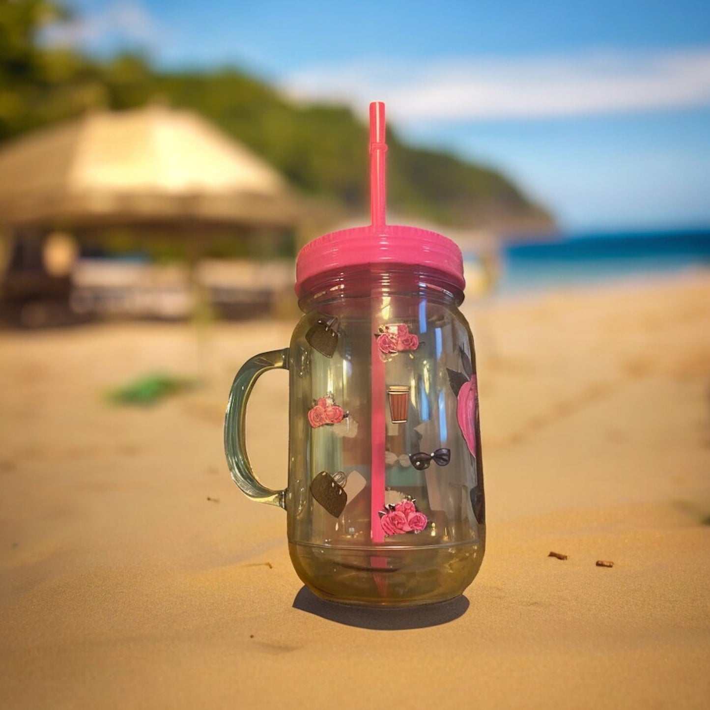 Fashion Mason Jar Cup