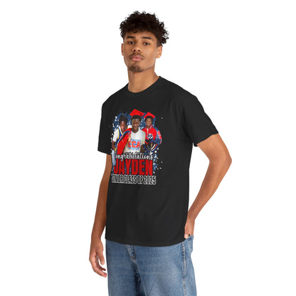 Personalized Graduation Tee for Class of 2025 - Unisex Heavy Cotton Shirt