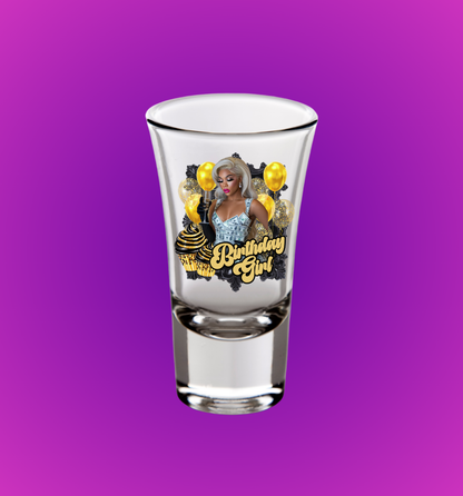 Personalized shot glasses