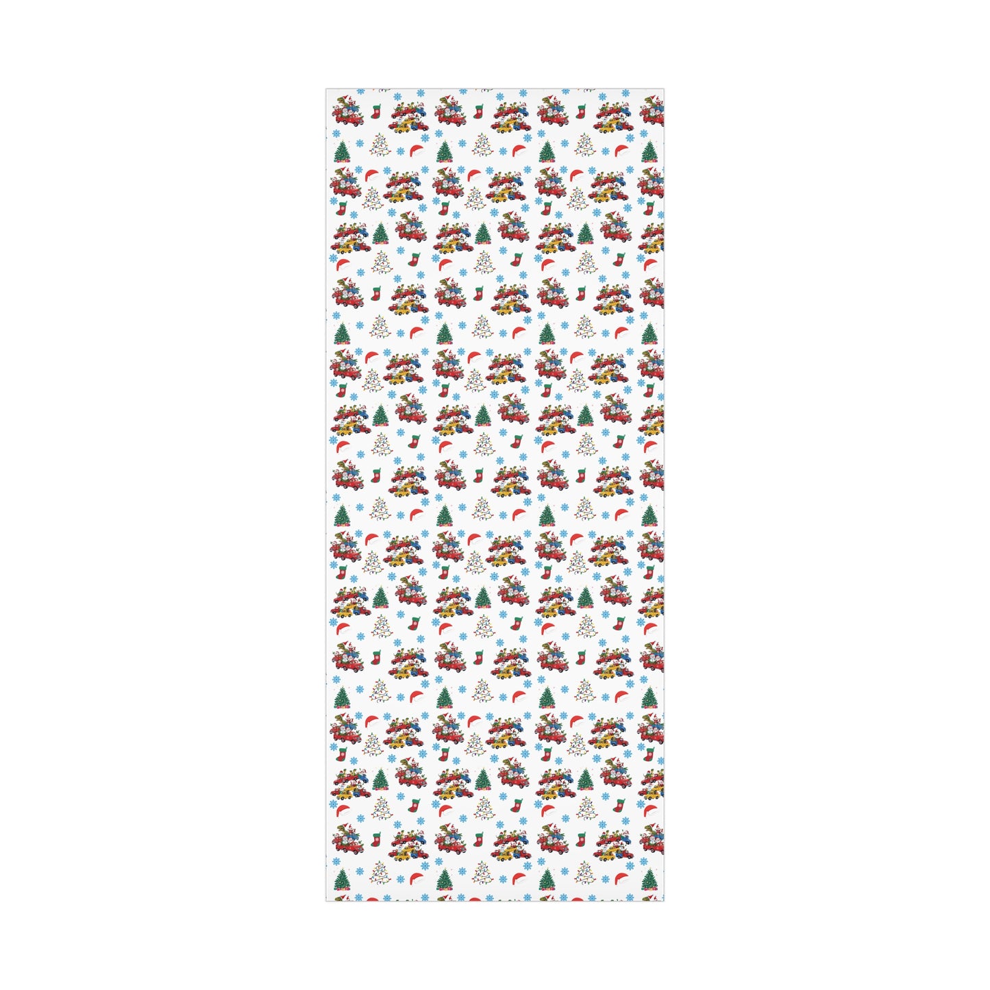 Christmas Dinosaur Gift Wrap Papers